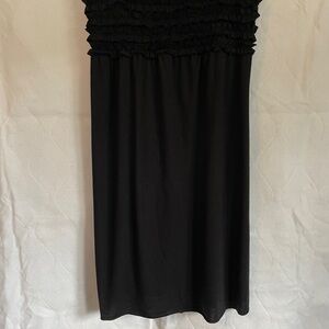 Black Ruffled skirt